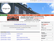 Tablet Screenshot of boliger.dk